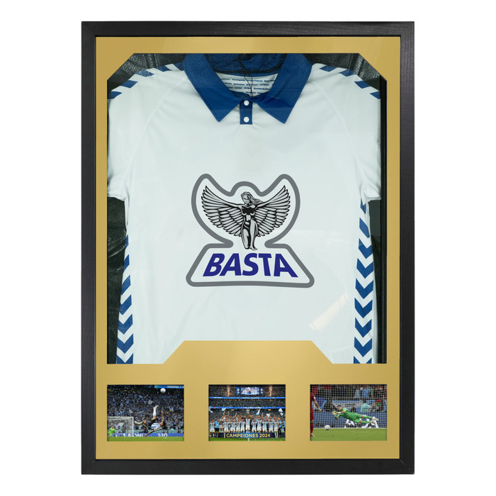 Ramme til fodboldtrøje og autografer 80 x 60 x 3 cm